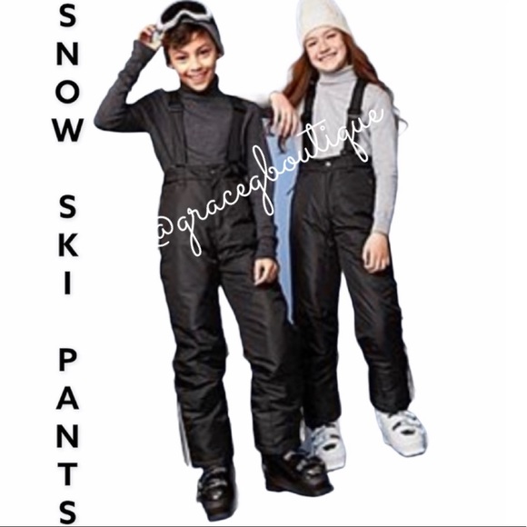 Youth Snow Ski Pants Suspenders Youth Large 14/16 - Picture 2 of 12